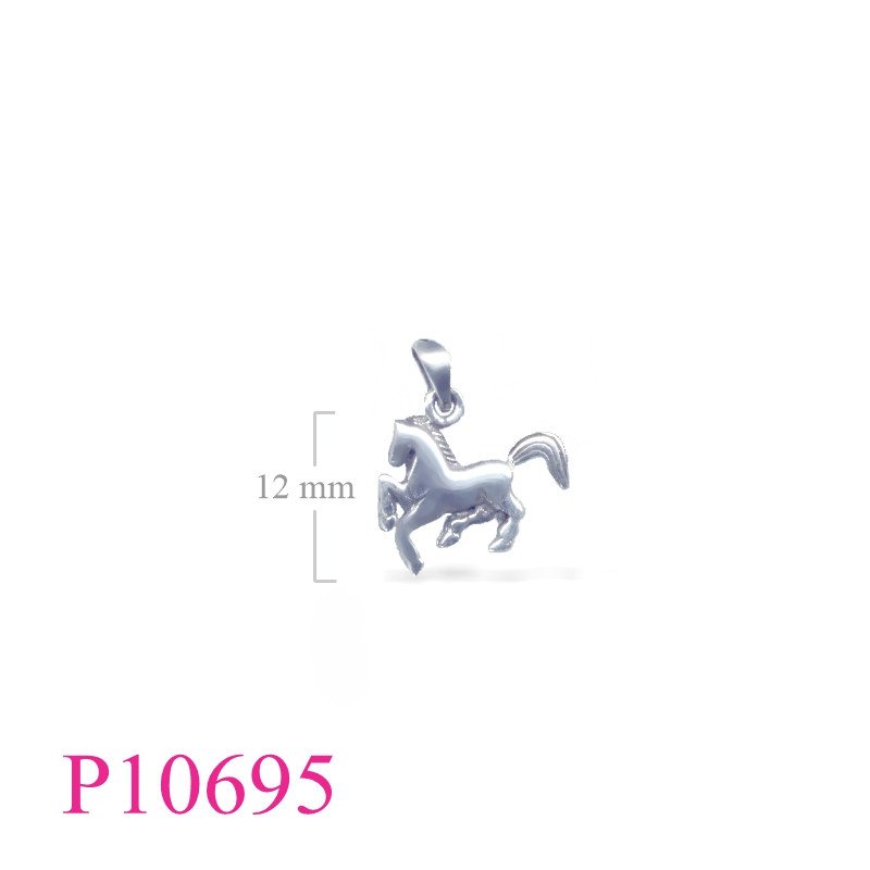 <p>Pendant, running horse.</p>