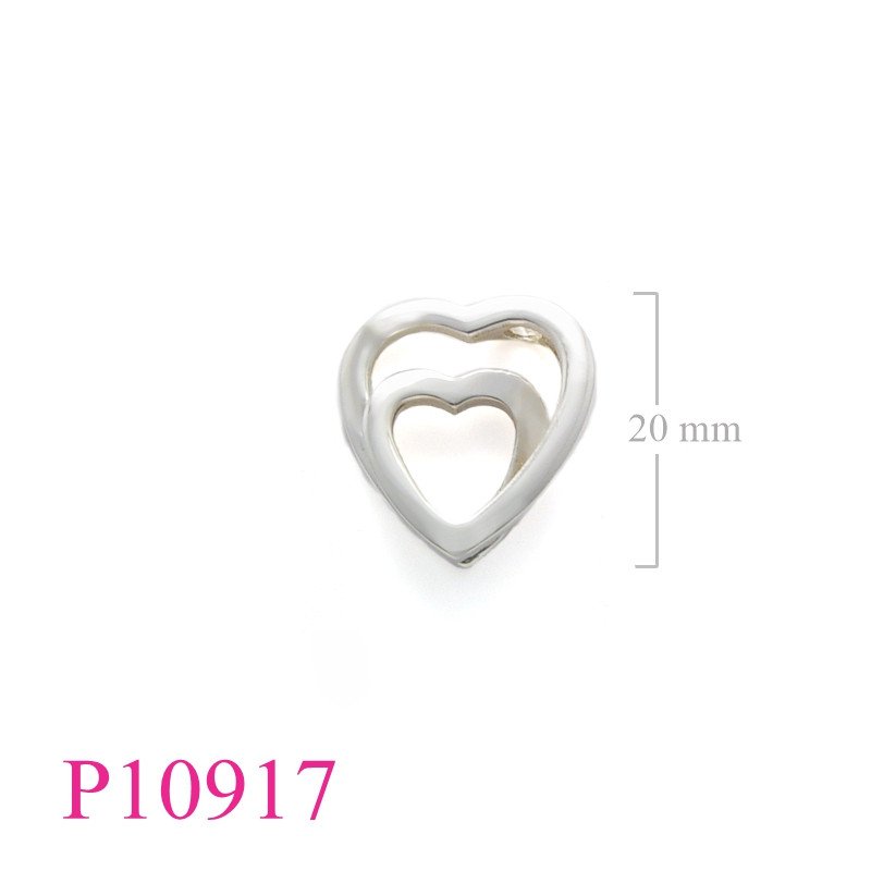 <p>Heart Pendant, double hearts.</p>