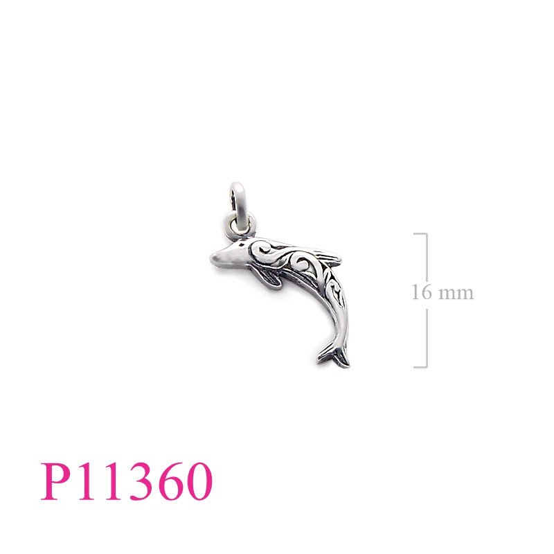 <p>Dolphin Pendant, cut out design dolphin.</p>
