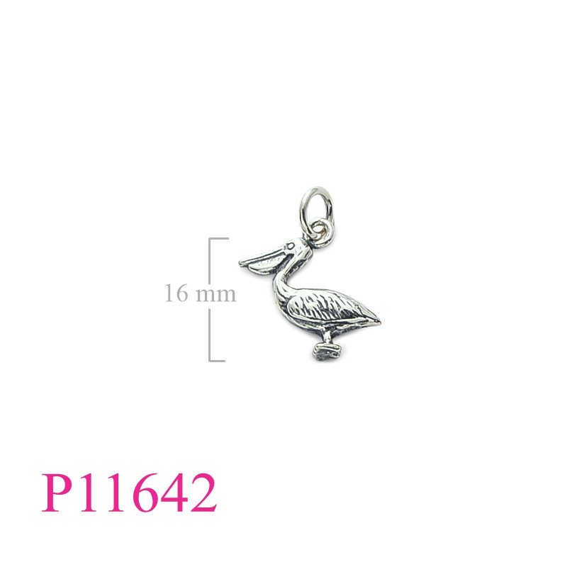 <p>Pendant, pelican.</p>