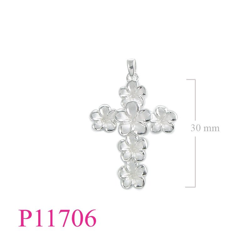 <p>Flower Pendant, Cross Pendant, sandblast champacin shape.</p>