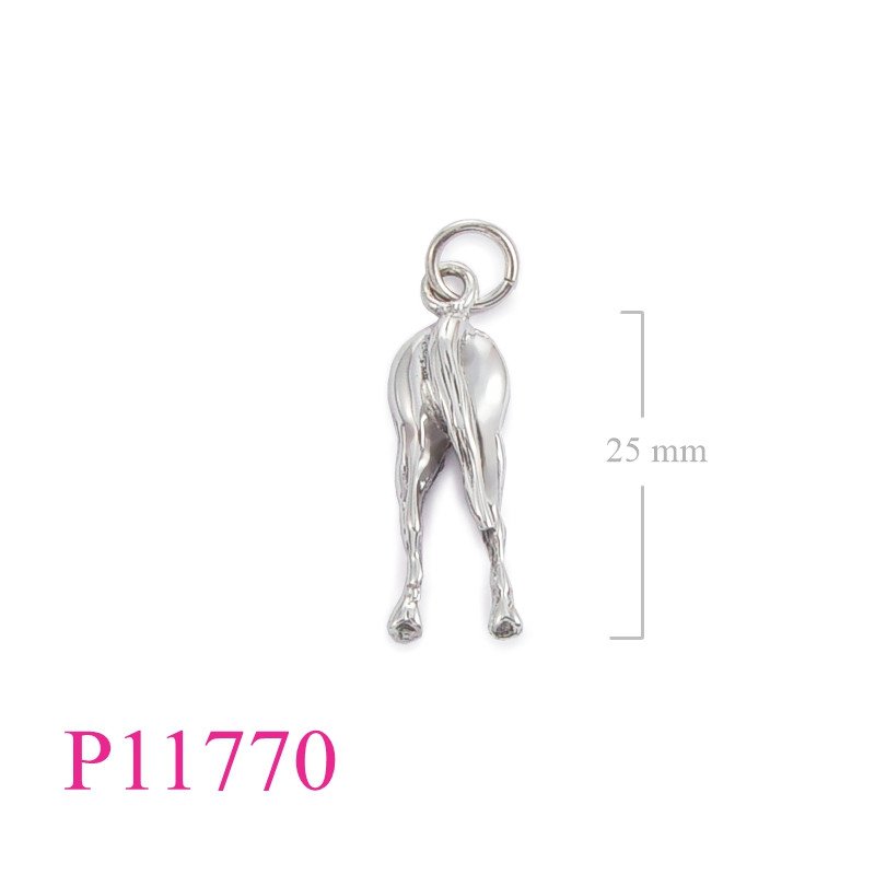 <p>Horse Pendant, back side horse.</p>
