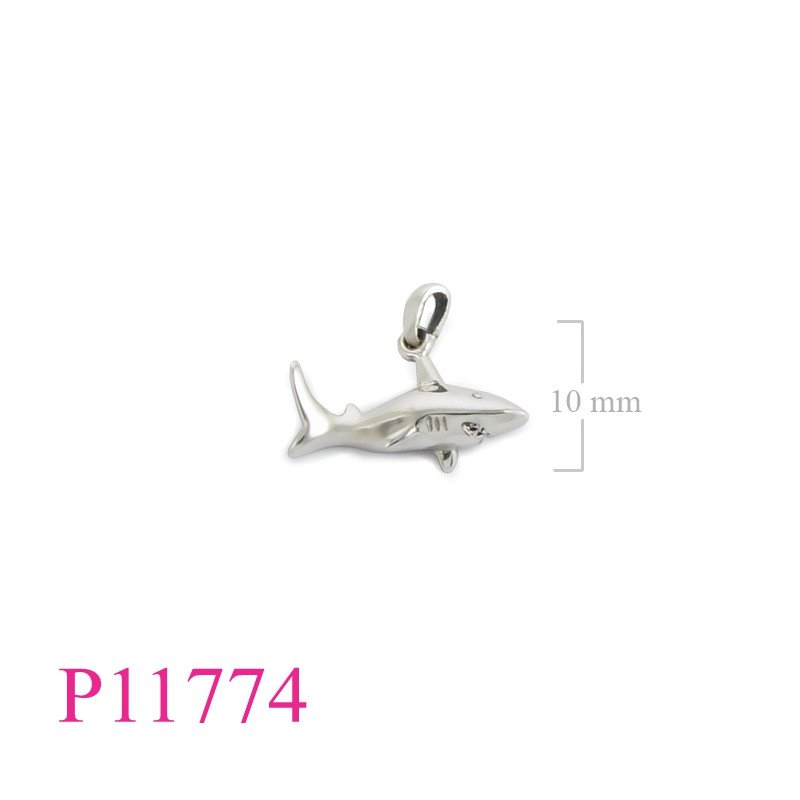<p>Pendant, shark.</p>