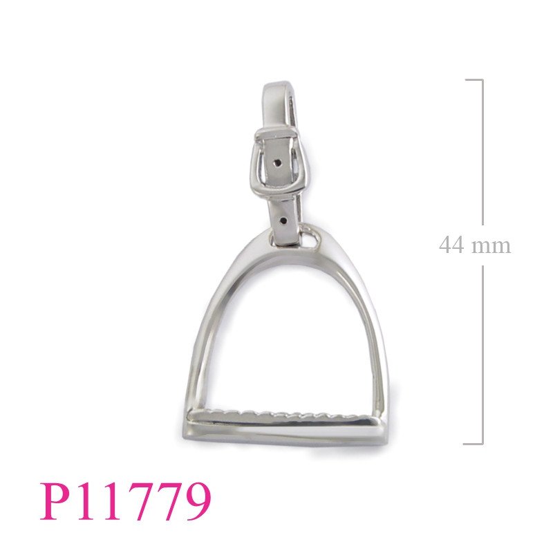 <p>Pendant, large stirrup.</p>