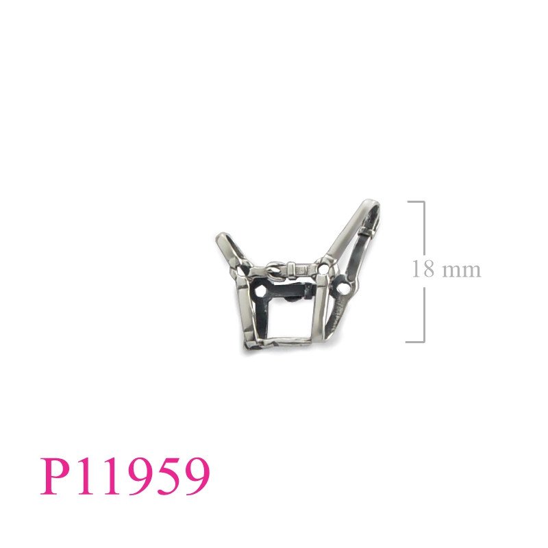 <p>Pendant, bridle.</p>