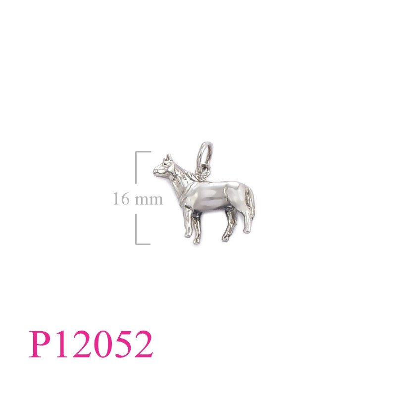 <p>Pendant, standing horse.</p>