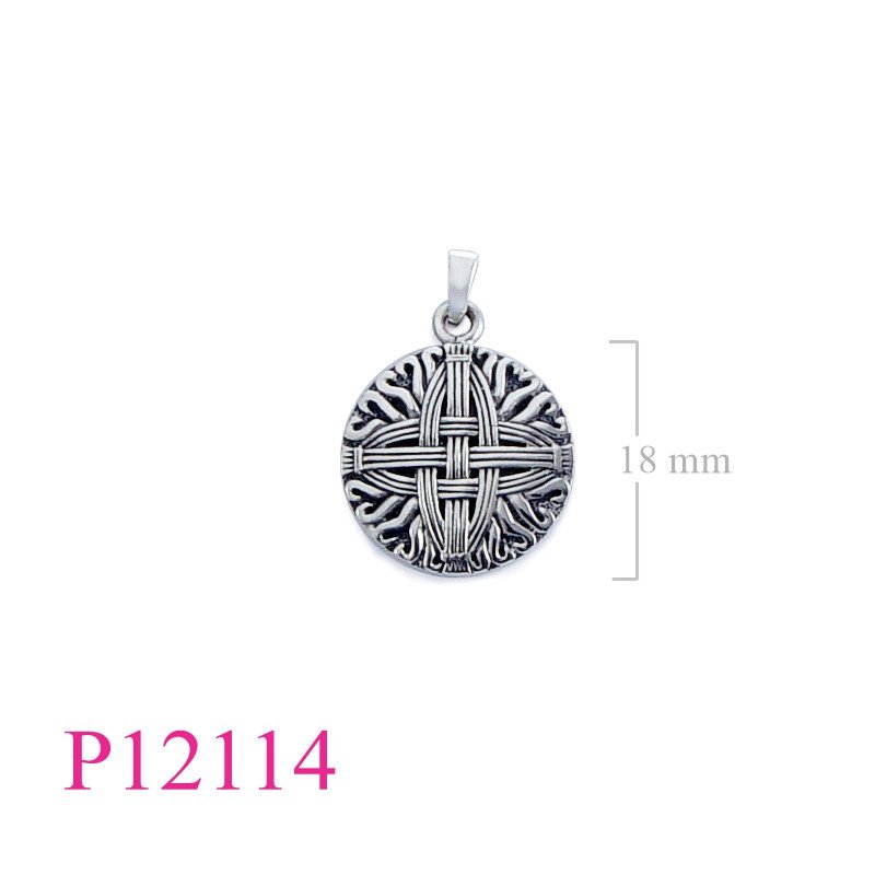 <p>Cross Pendant, round cross.</p>