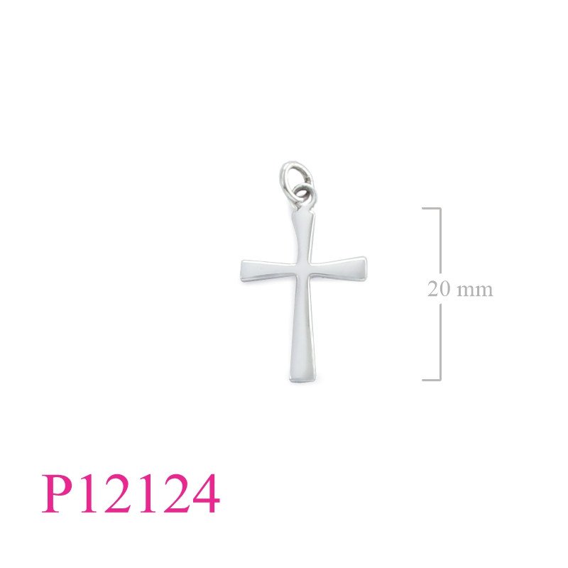 <p>Pendant, 20mm cross.</p>