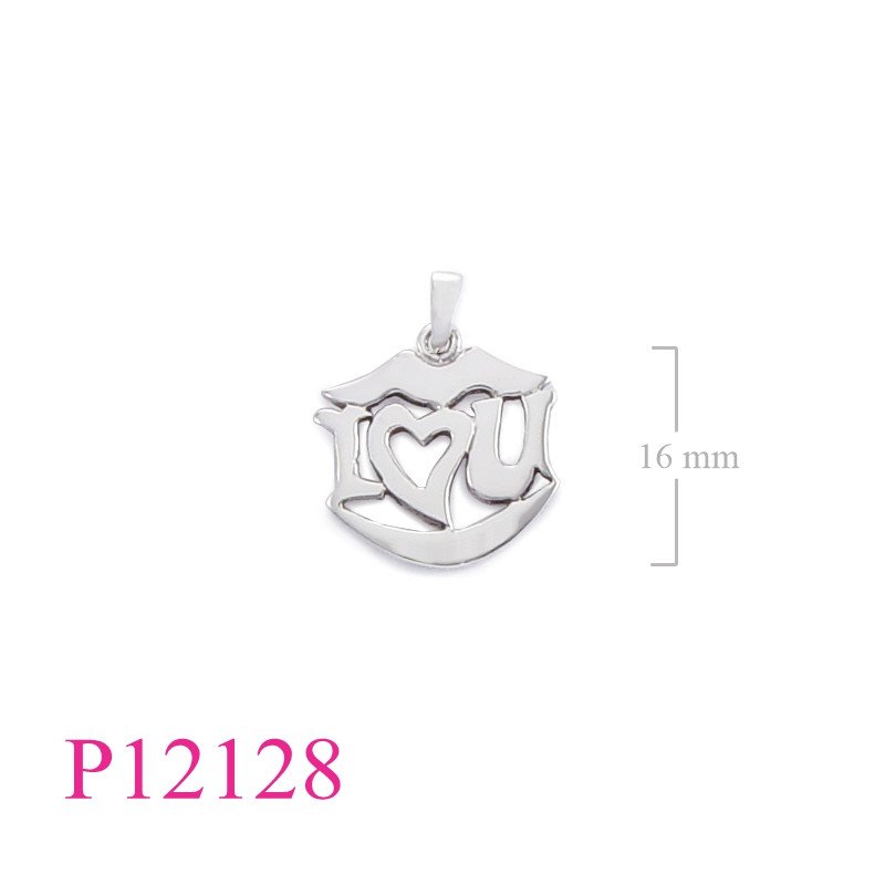 <p>Pendant, "I Love U" lips.</p>