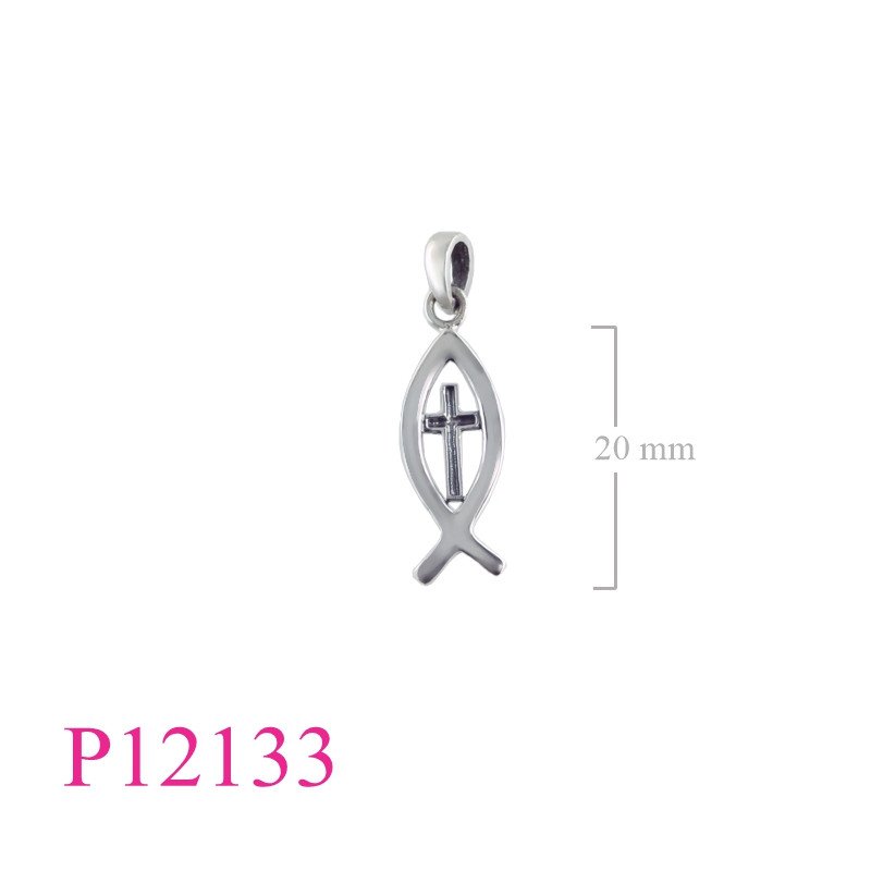 <p>Fish Pendant, Cross Pendant, and .</p>
