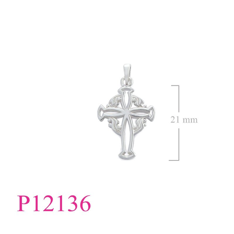 <p>Pendant, cross.</p>