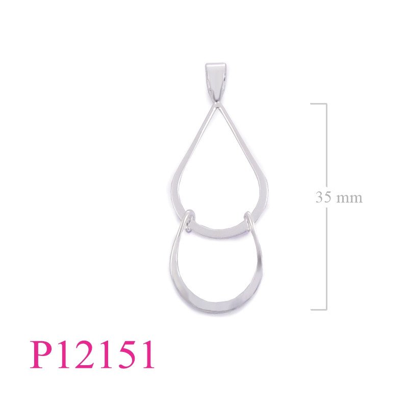 <p>Pendant, 2 drop loops.</p>