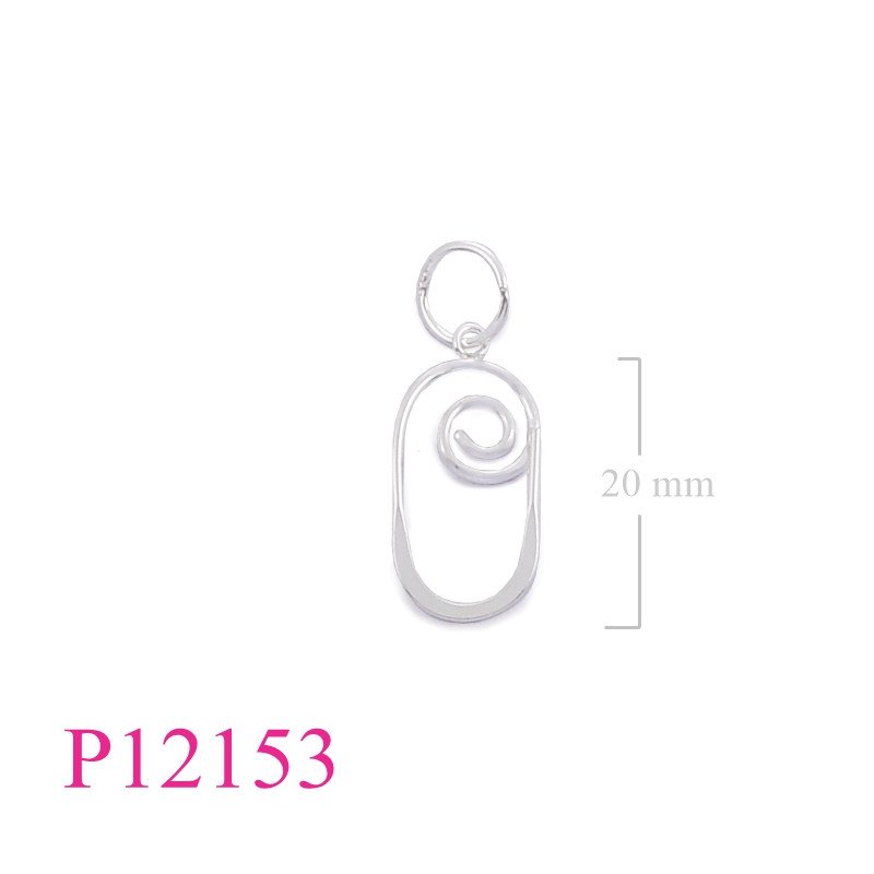 <p>Pendant, U swirl.</p>