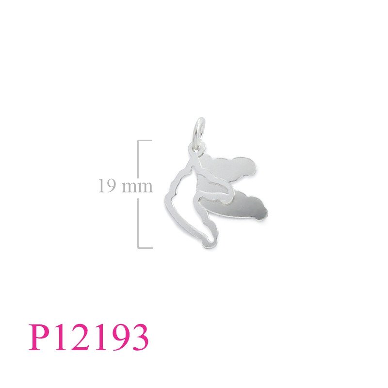 <p>Pendant, 2 pieces horse head shape.</p>