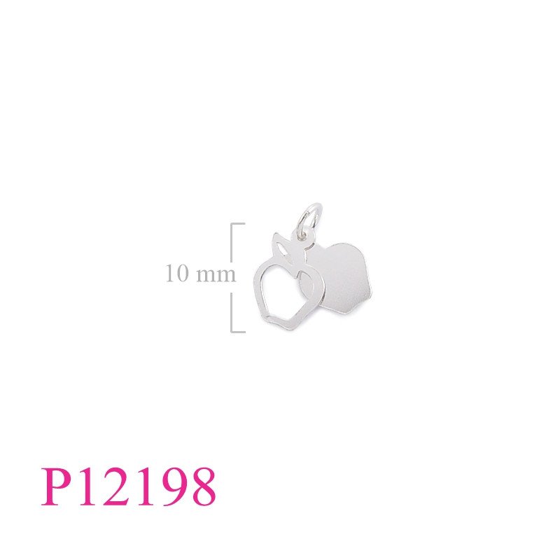 <p>Pendant, 2 pieces apple.</p>
