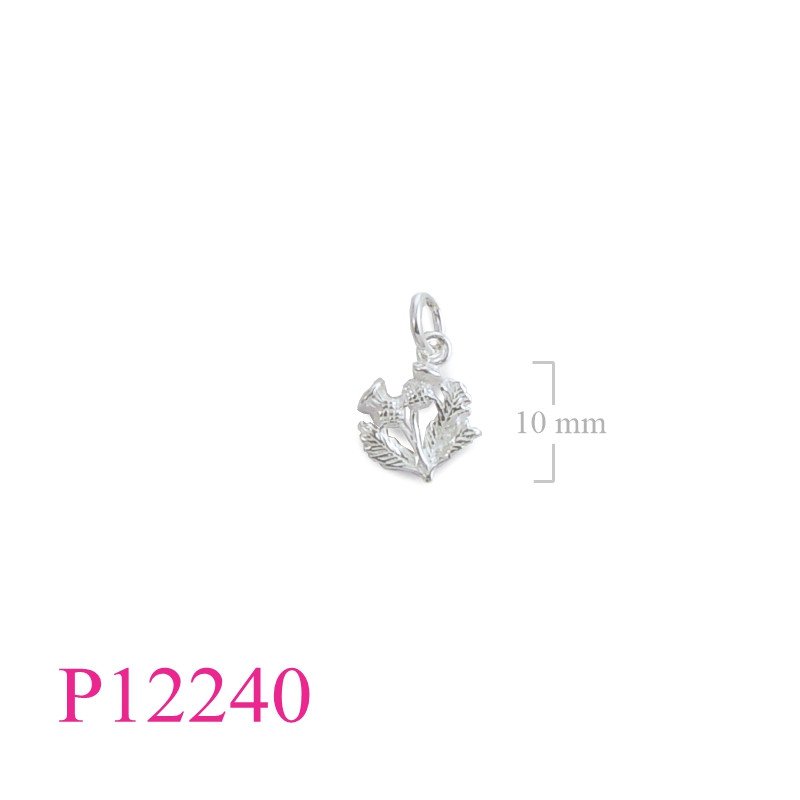 <p>Pendant, small double Thirstles design.</p>