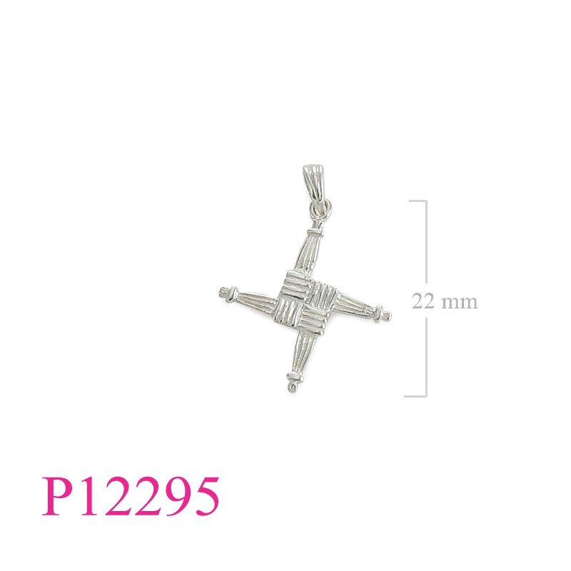 <p>Pendant, St. Bride's cross.</p>