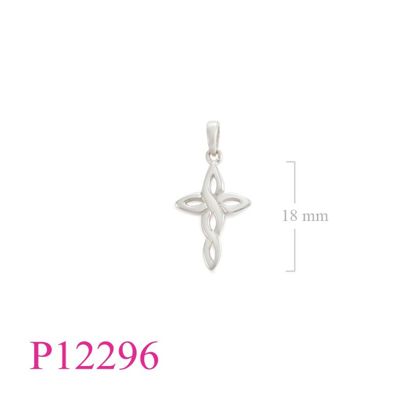 <p>Pendant, twist lines cross.</p>