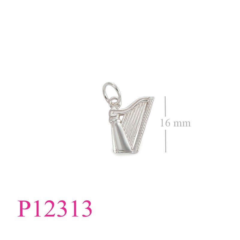 <p>Pendant, harp.</p>