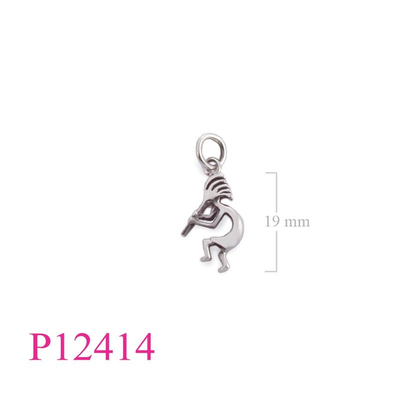 <p>Pendant, Kokopelli.</p>