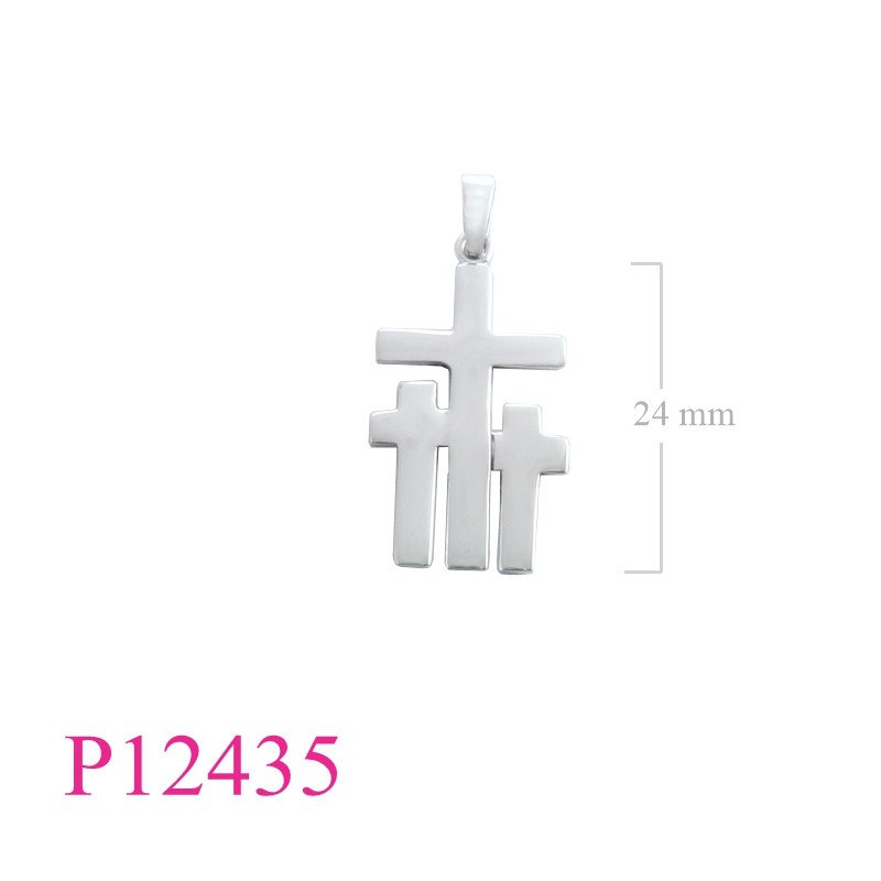 <p>Pendant, 3 Crosses.</p>
