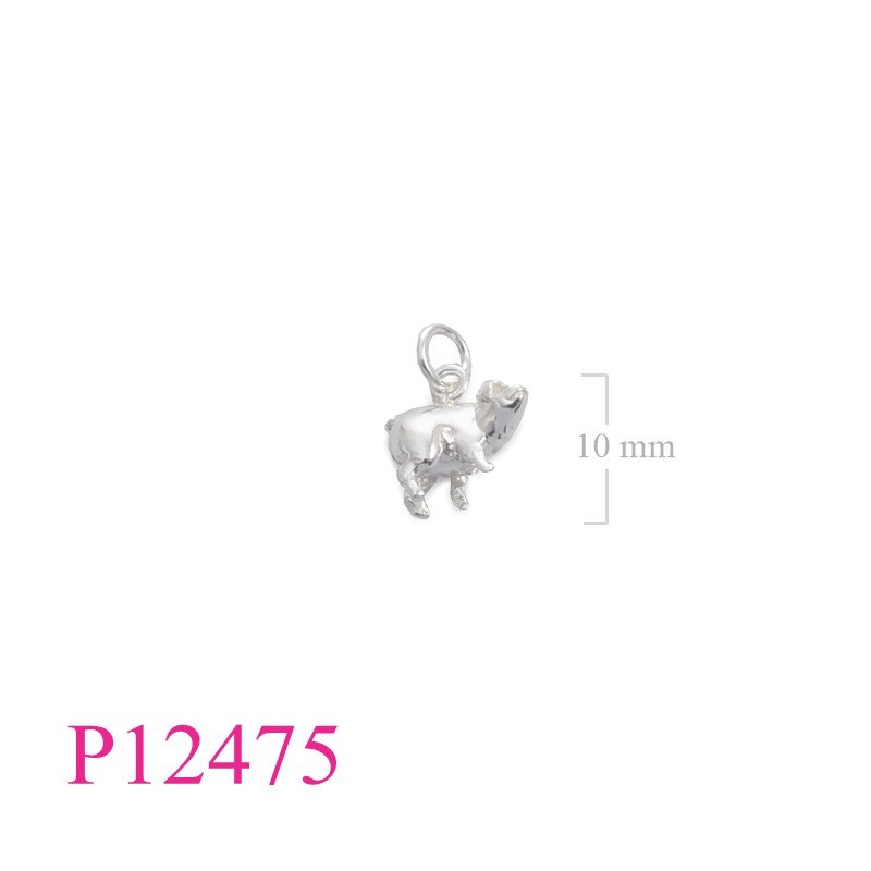 <p>Pendant, pig.</p>