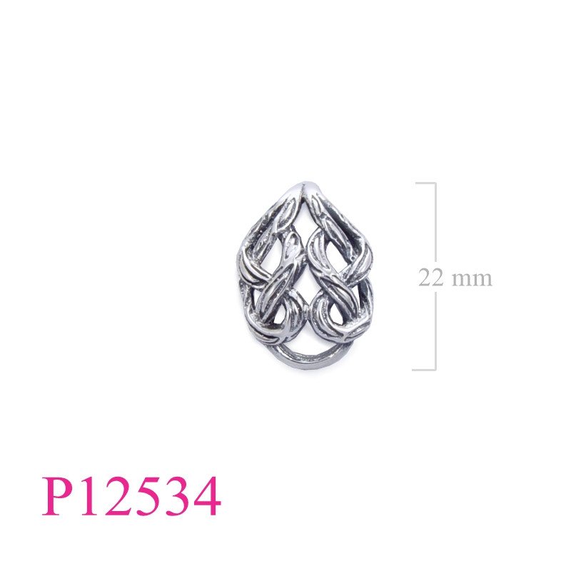 <p>Pendant, Celtic rope.</p>