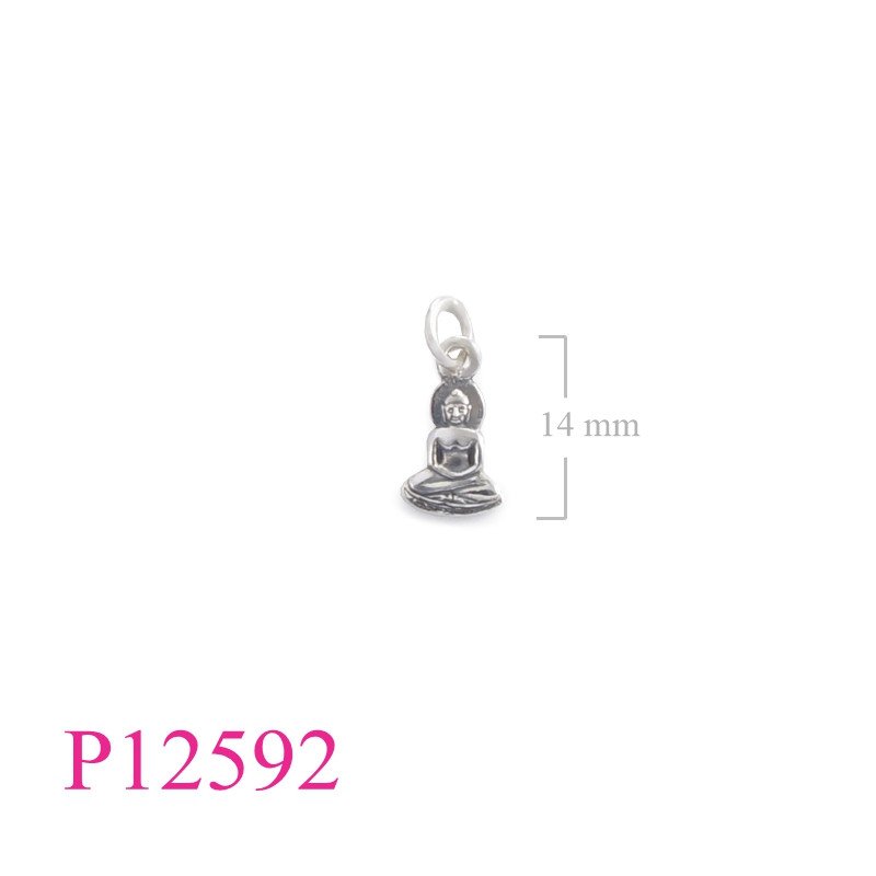 <p>Pendant, 16mm Buddha.</p>