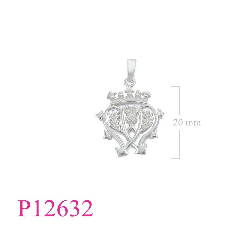 <p>Pendant,Luckenbooth and thistle.</p>