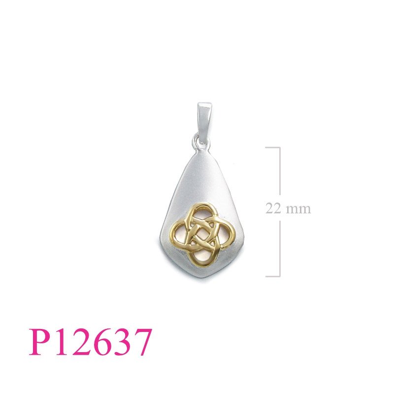 <p>Pendant, Celtic drop.</p>