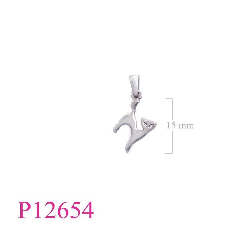 <p>Pendant, flat cat.</p>