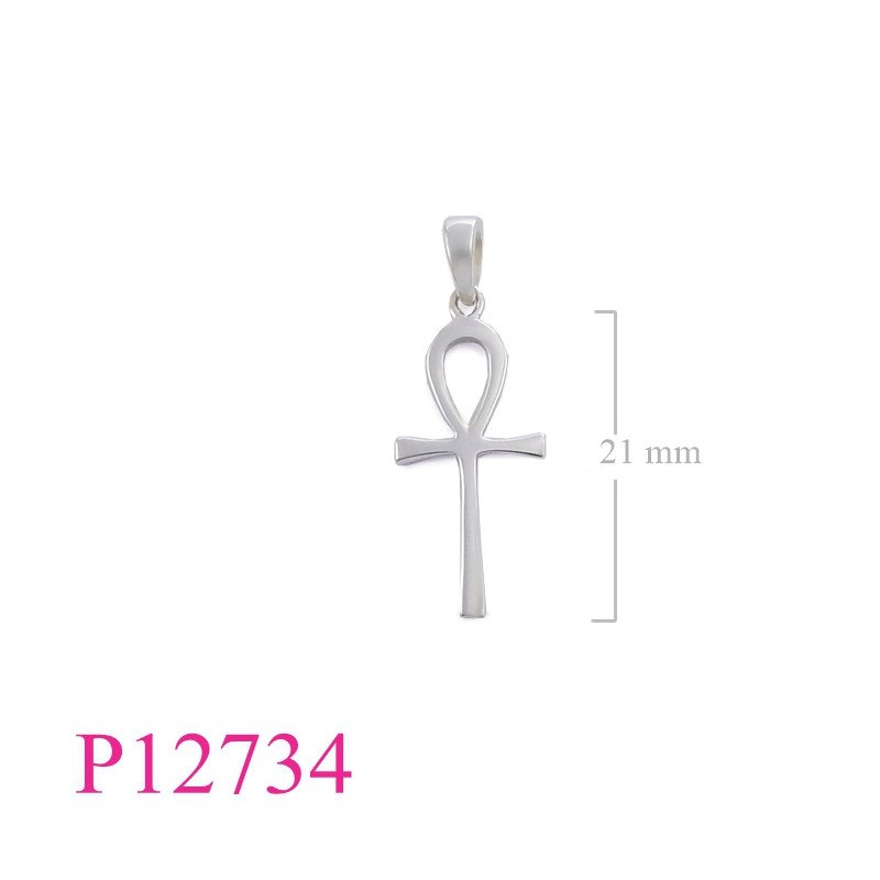 <p>Pendant, 21mm ankh.</p>
<p> </p>