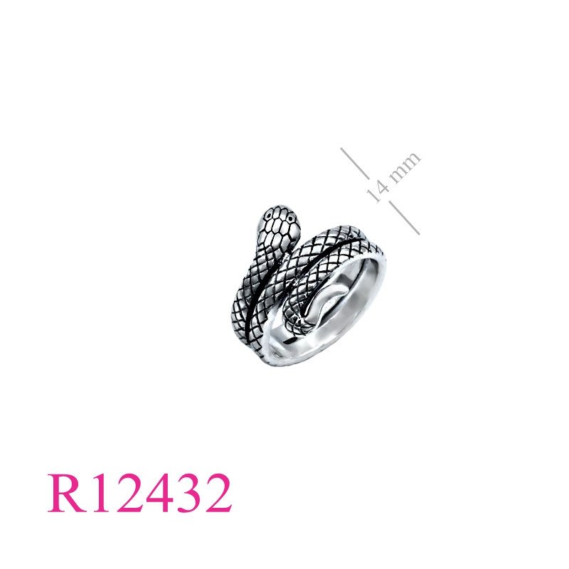 <p>Ring, double-coil snake.</p>