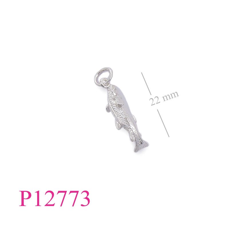 <p>Pendant, salmon.</p>