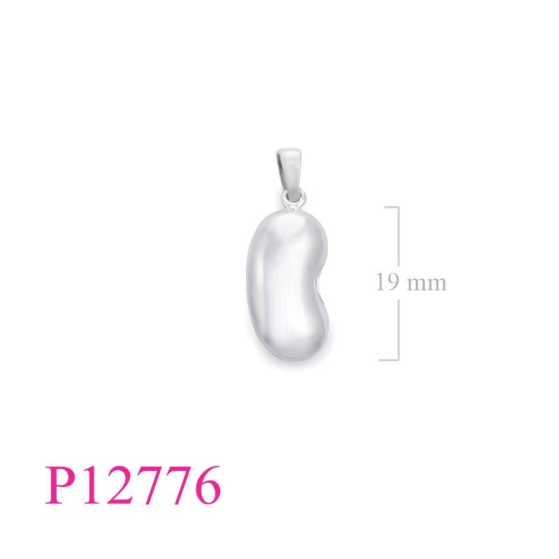 <p>Pendant, 19mm red bean (puff).</p>