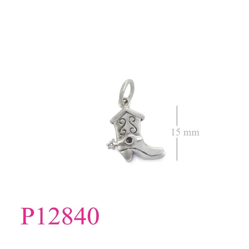 <p>Pendant, cowboy boot.</p>