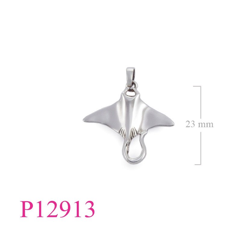 <p>Pendant, stingray.</p>