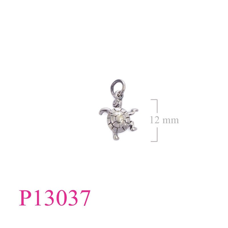<p>Pendant, turtle.</p>
