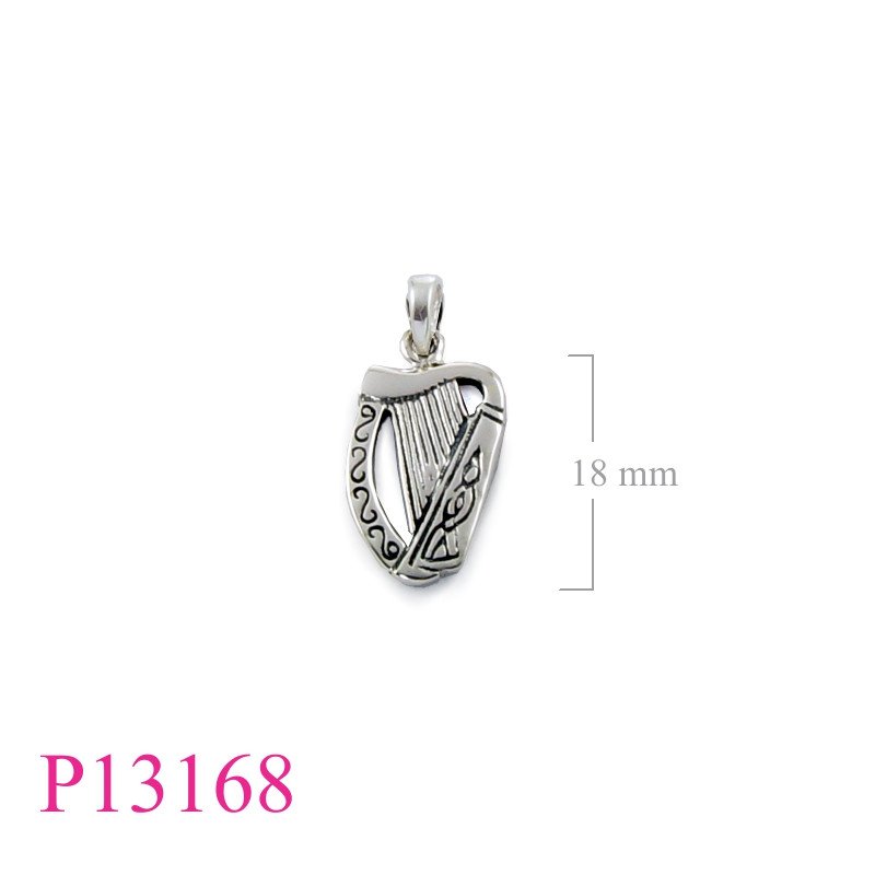 <p>Pendant, harp.</p>