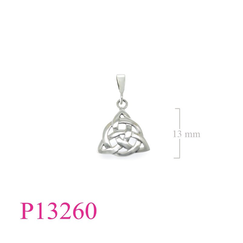 <p>Pendant, triangle Celtic.</p>
