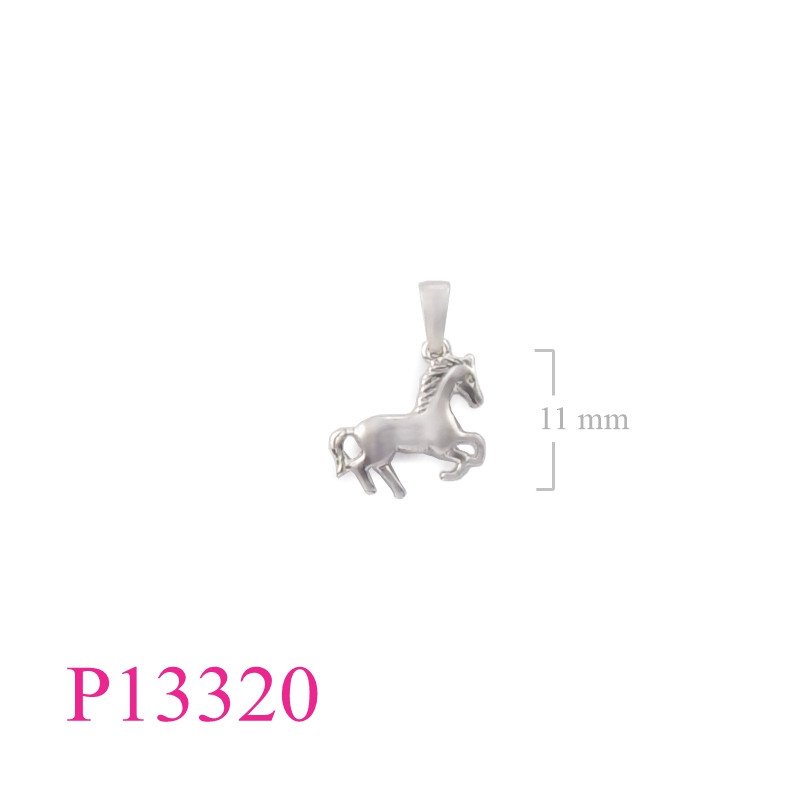 <p>Pendant, horse.</p>