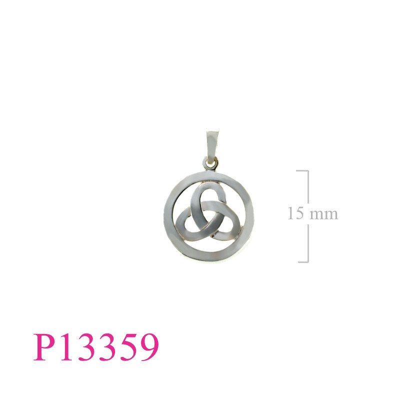 <p>Pendant, round Trinity.</p>
