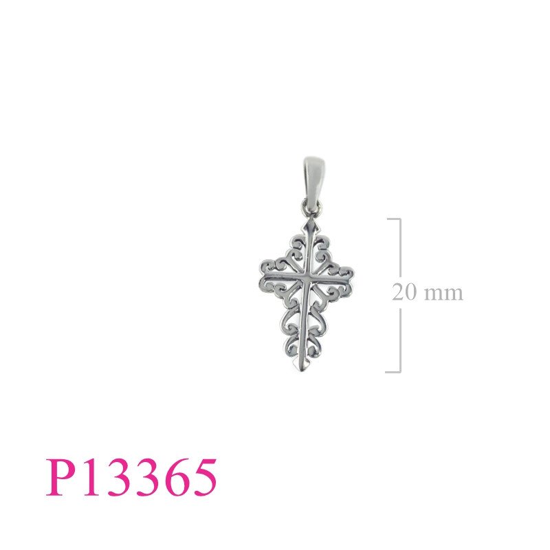 <p>Pendant, design cross.</p>