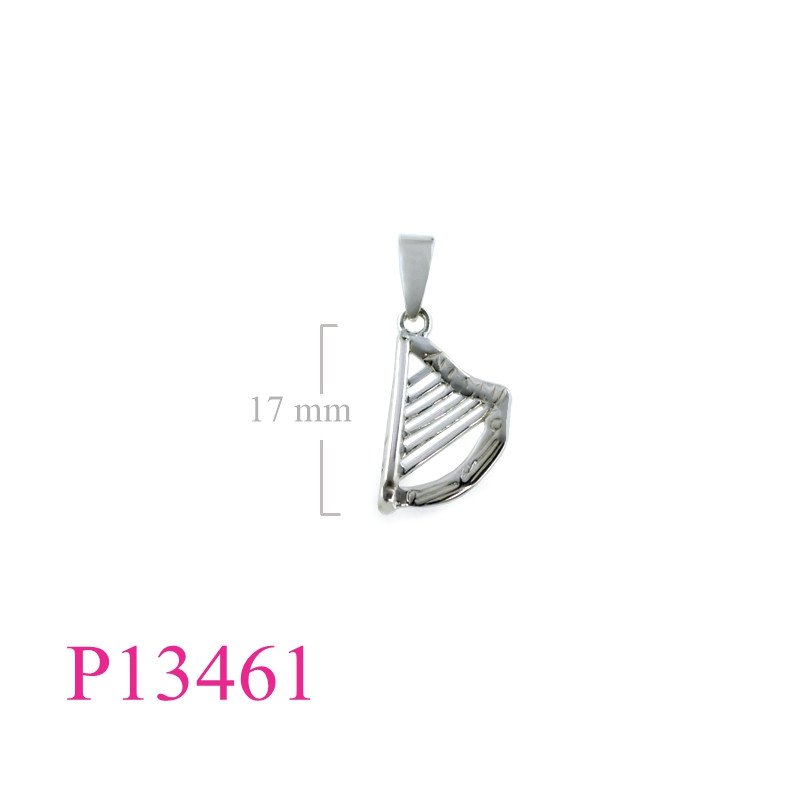<p>Pendant, harp.</p>