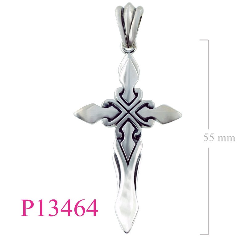 <p>Pendant, cross.</p>
