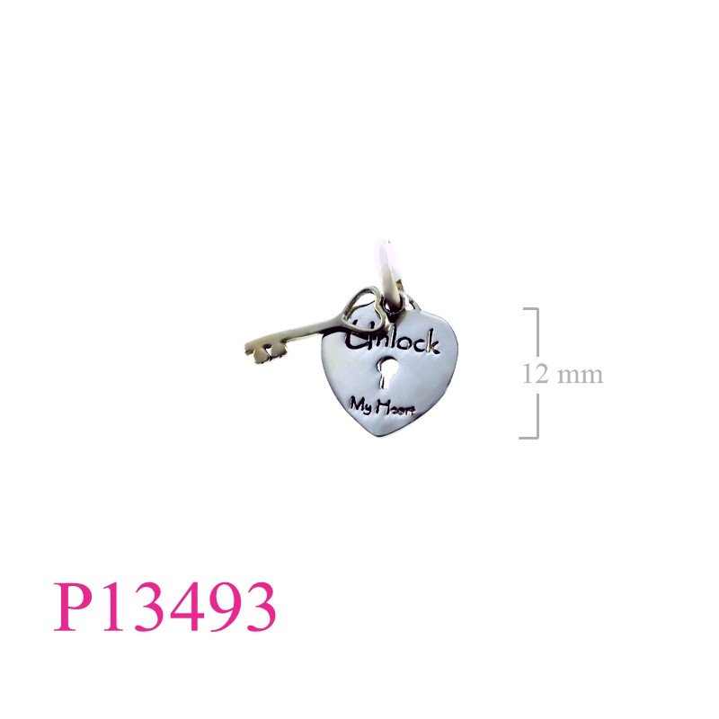 <p>Heart Pendant, Key Pendant, Lock Pendant, ' Unlock my heart" heart keypad.</p>