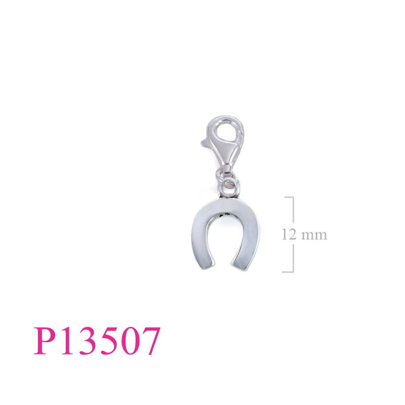 <p>Pendant, classic 11mm. horseshoe.</p>