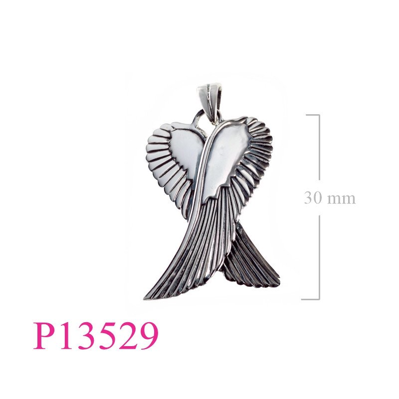 Pendant, wings.