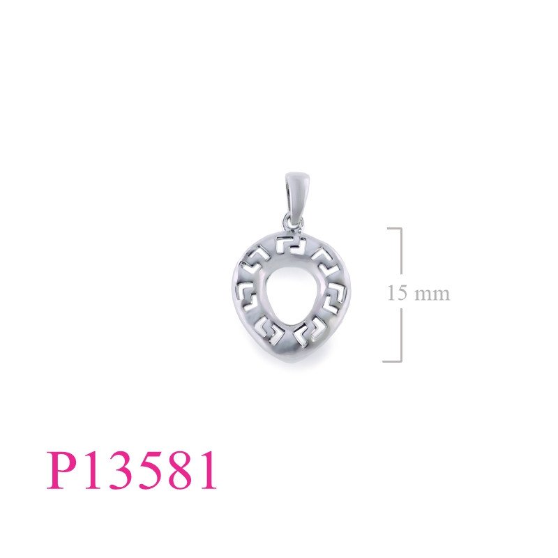 <p>Pendant, egg shape design.</p>