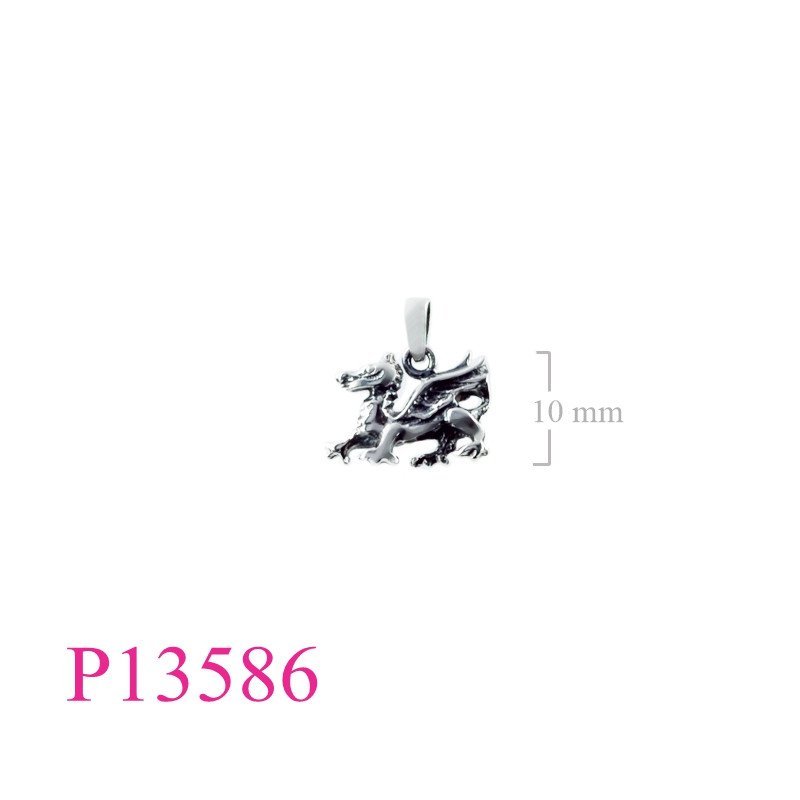 <p>Pendant, dragon.</p>